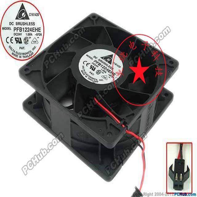 议价PFB1224EHE原装台达DC24V 1.08A 12CM abb变频器30/37kw风扇1