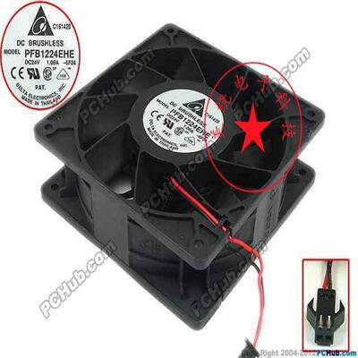 议价PFB1224EHE原装台达DC24V 1.08A 12CM abb变频器30/37kw风扇1