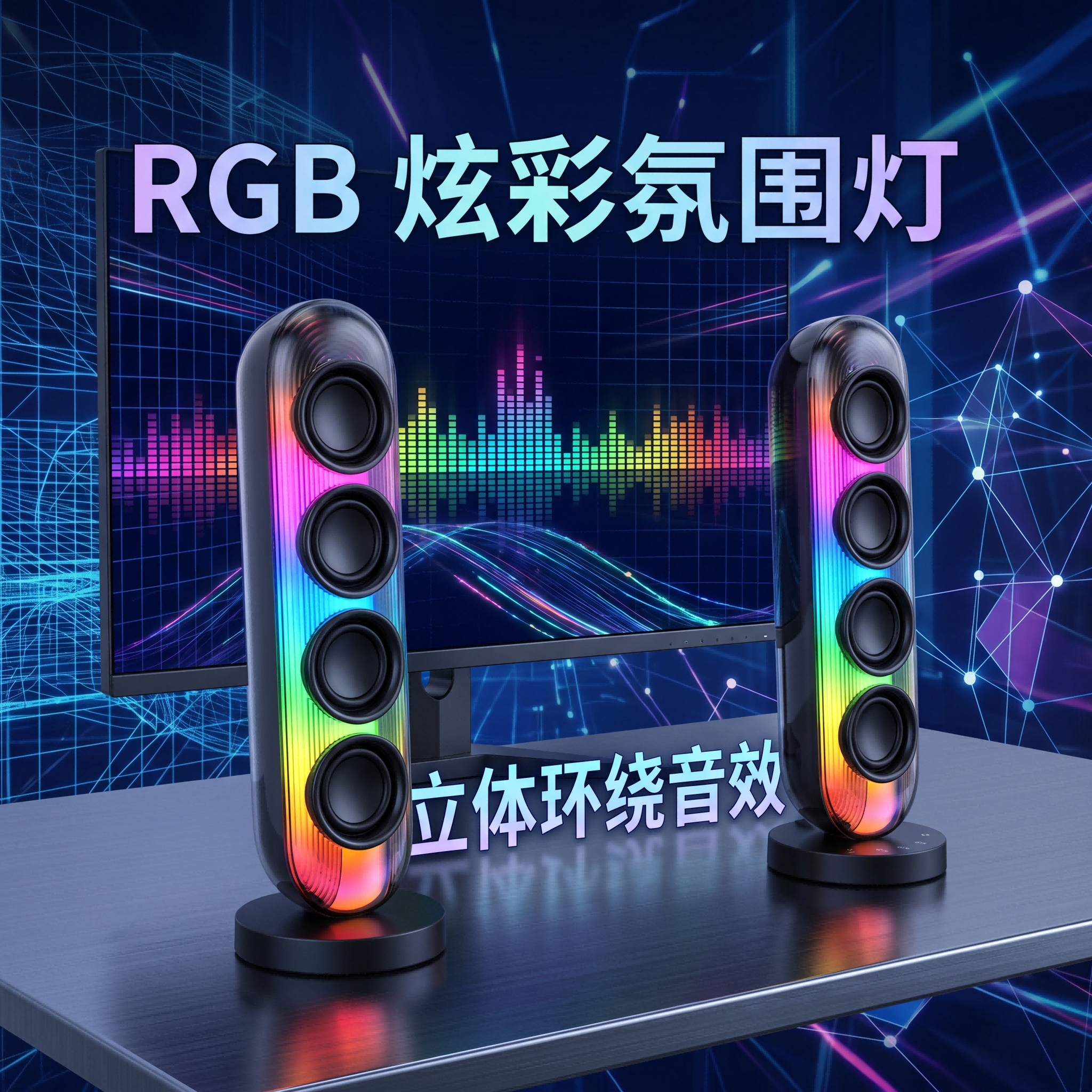 电竞蓝牙音箱超清大音量