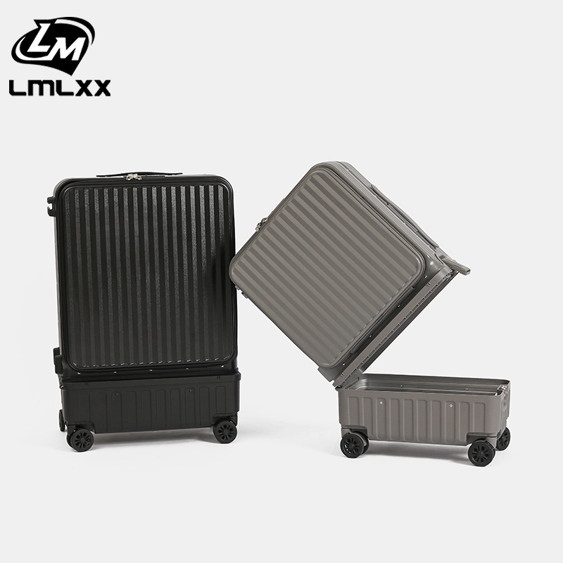 行李箱20寸登机新款大容量分体式24寸旅行箱前开口加厚拉杆箱28寸