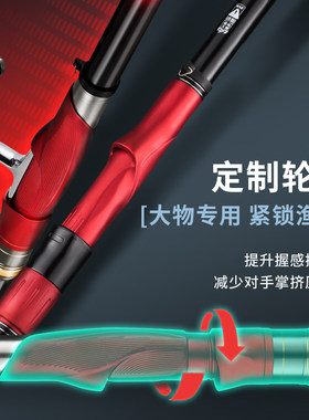 官方正品北冥矶钓竿超轻3号鱼竿