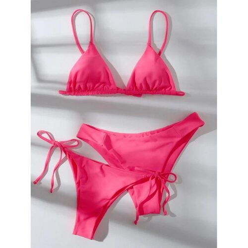 欧美时尚比基尼纯色三件套fashion three-piece bikini swimsuit