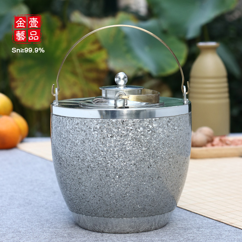 温一斤半特大温酒壶烫酒壶家用酒具热酒器暖酒器锡器匠之源工作室