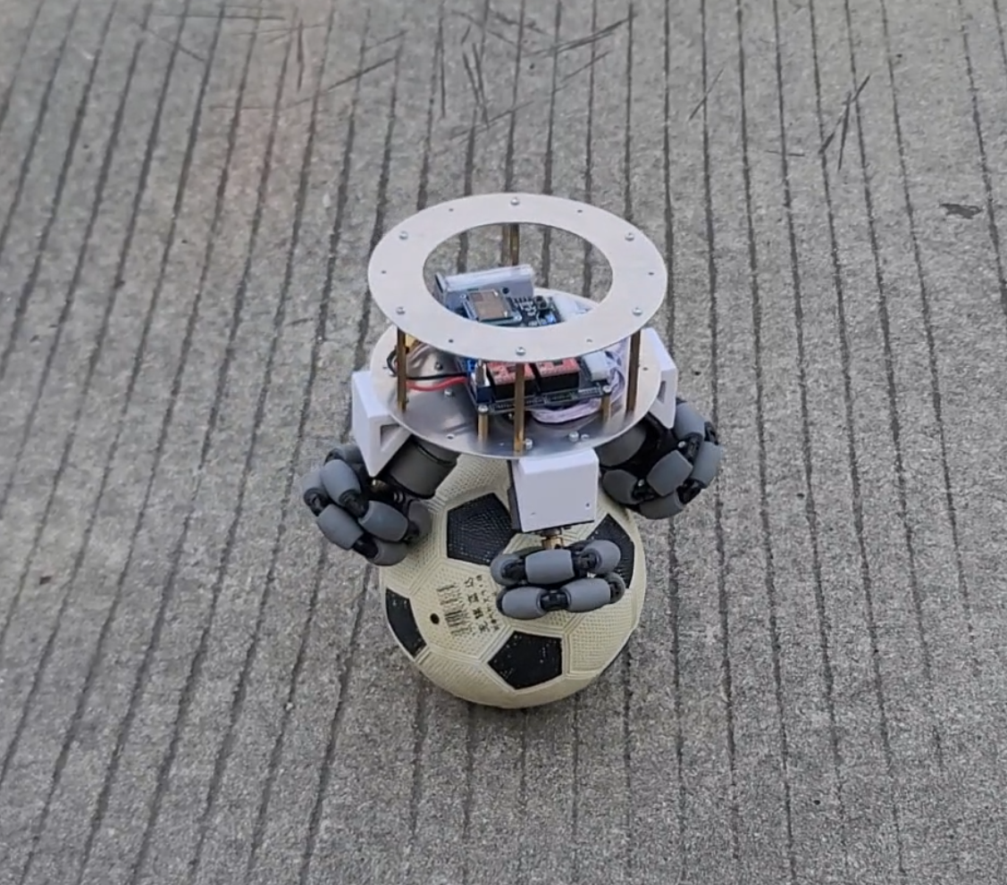 球平衡机器人 全向倒立摆 球型自平衡 二次开发 ballbot 支持行走