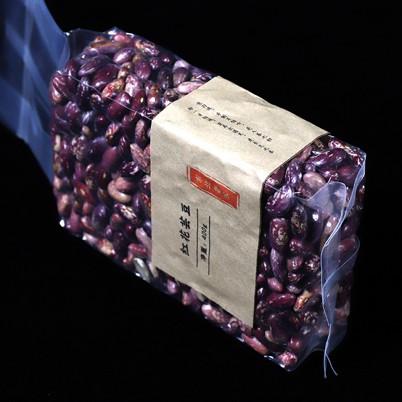 东北2024年新货饭豆杂粮杂豆 红花芸豆 400g