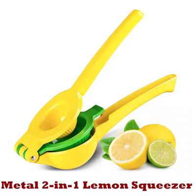 Lemon Squeezer  Juicer Hand Juicer Metal Kitchen Cooking
