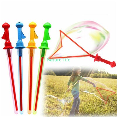 新款 3pcsLovely Fun Outdoor Toys Giant Bubble Sword Wand儿童