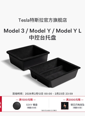 特斯拉（Tesla）官方中控台托盘Model 3 / Y / Y L 中控台托盘