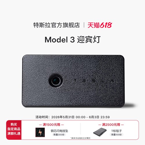 新版迎宾灯Tesla/特斯拉