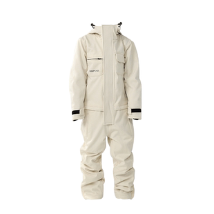 儿童连体滑雪服防水防风耐磨单板双板男童女童加厚保暖滑雪服套装