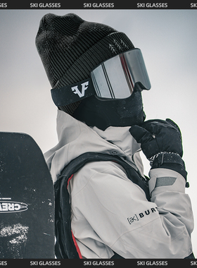 滑雪眼镜男磁吸雪镜女滑雪镜护目镜可戴眼镜登山近视柱面防雾装备