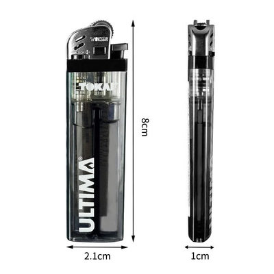 TOKAI日本东海M10超薄透明防爆一次性创意家用个性滑轮火石打火机