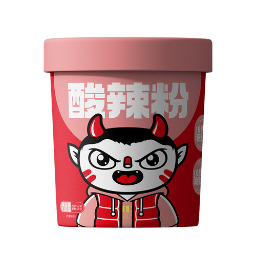 食族人酸辣粉定制款桶装