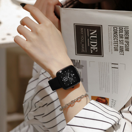 古欧方形时尚简约手表生日礼物