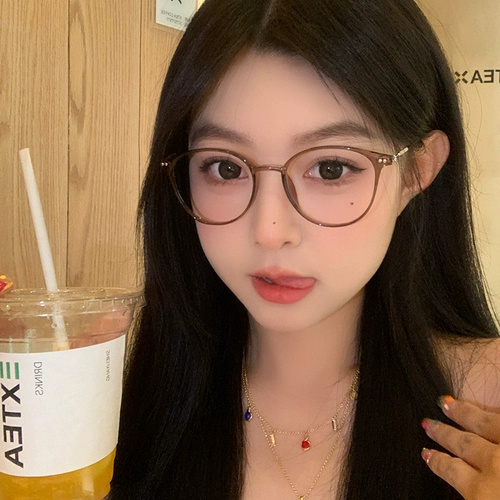 Ультра -литровый цветовой очки для чая женский интернет может быть доступен на цифровой миопийской объективе, простой рам