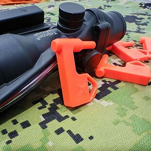 9mm/AR15safetyflag安全旗堂旗模型挂件空仓指示器个性挂件