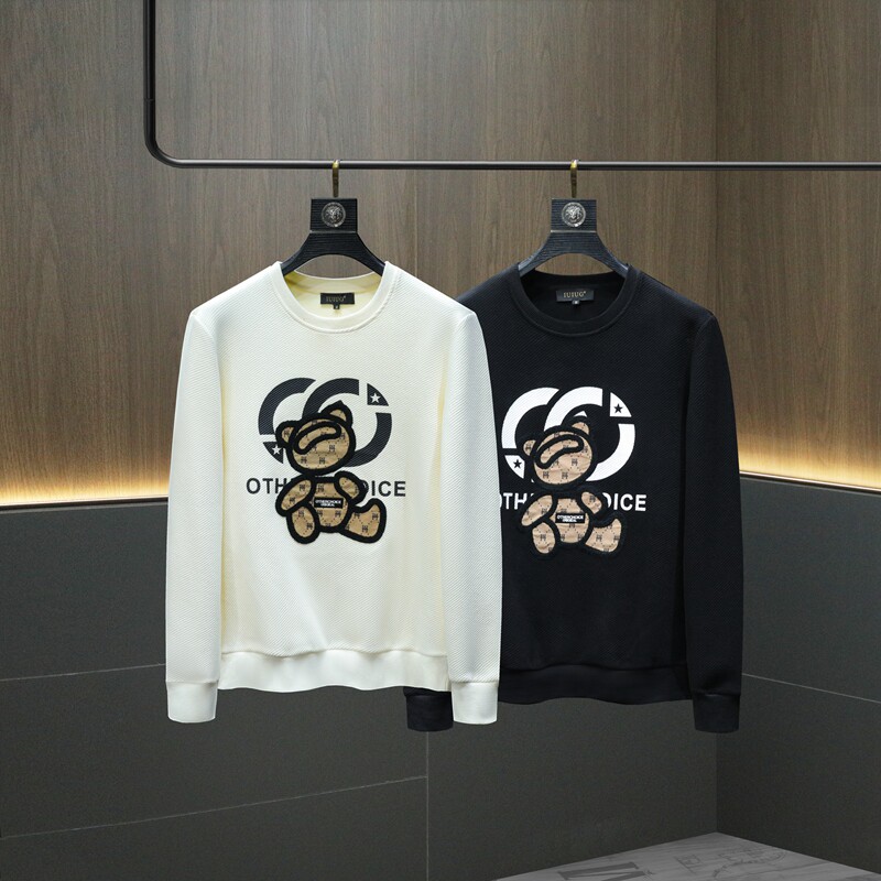 2025秋冬新款IUIUG轻奢潮流休闲卫衣打底衫挂拍D320-87306-P125,男装卫衣,电商D322