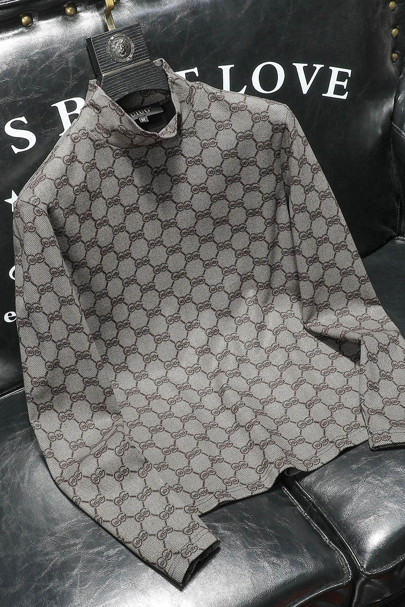 D215-27395-P1002021冬新款轻奢双面加绒半高领卫衣打底衫沙发,男装卫衣,电商D320(原D215)