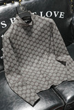 D215-27395-P1002021冬新款轻奢双面加绒半高领卫衣打底衫沙发，男装卫衣，电商D320(原D215)