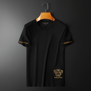 2022欧洲站春夏新款 范思卓圆领丝光短袖t恤D215-2259-P70,男装T恤,电商D320(原D215)