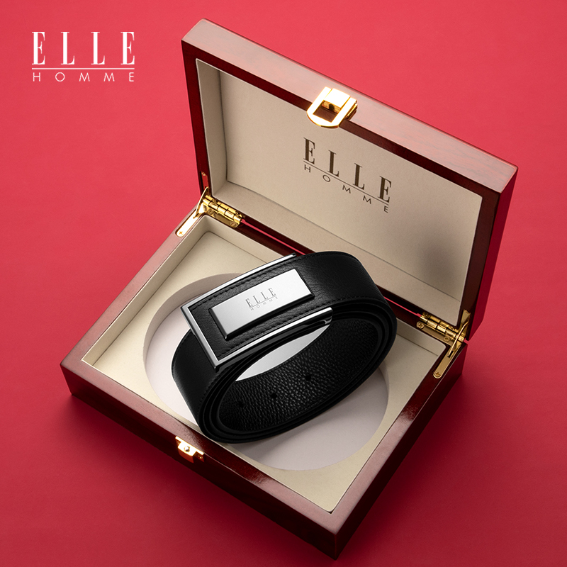 法国ELLEHOMME简约男士腰带