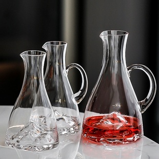 瓷静新款高档白酒分酒器家用大号水晶玻璃红酒醒酒器分酒壶饭店用