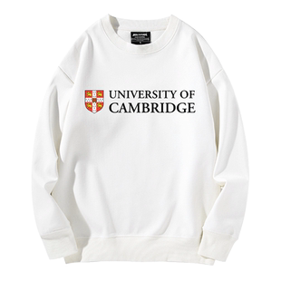 Cambridge英国名校剑桥大学卫衣名校留学生聚会纪念衫圆领衣服潮