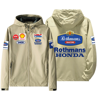 长谷川乐富门NSR机车骑行服二冲战士孤品外套男女休闲百搭夹克潮