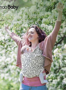 婴儿背巾西尔斯wrap前抱式初新生宝宝多功能无环带