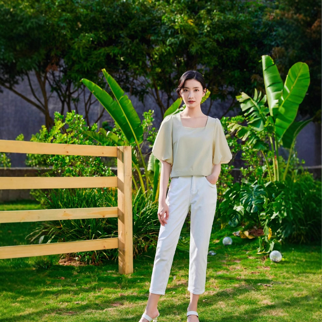 2025年夏季新款设计感女款灯T恤
