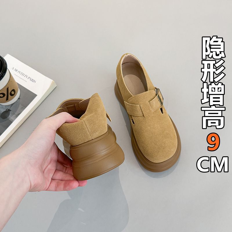 9cm小个子内增高勃肯鞋女2025