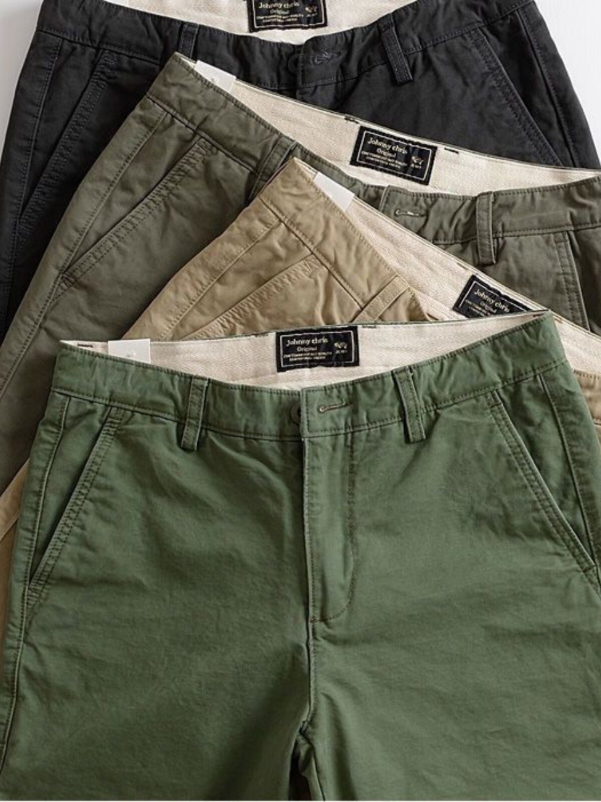 여름 신상 캐주얼반바지 남성 질감 슬림 트렌디 5부팬츠 남성용 만능 스트레이트 워크웨어 5부팬츠