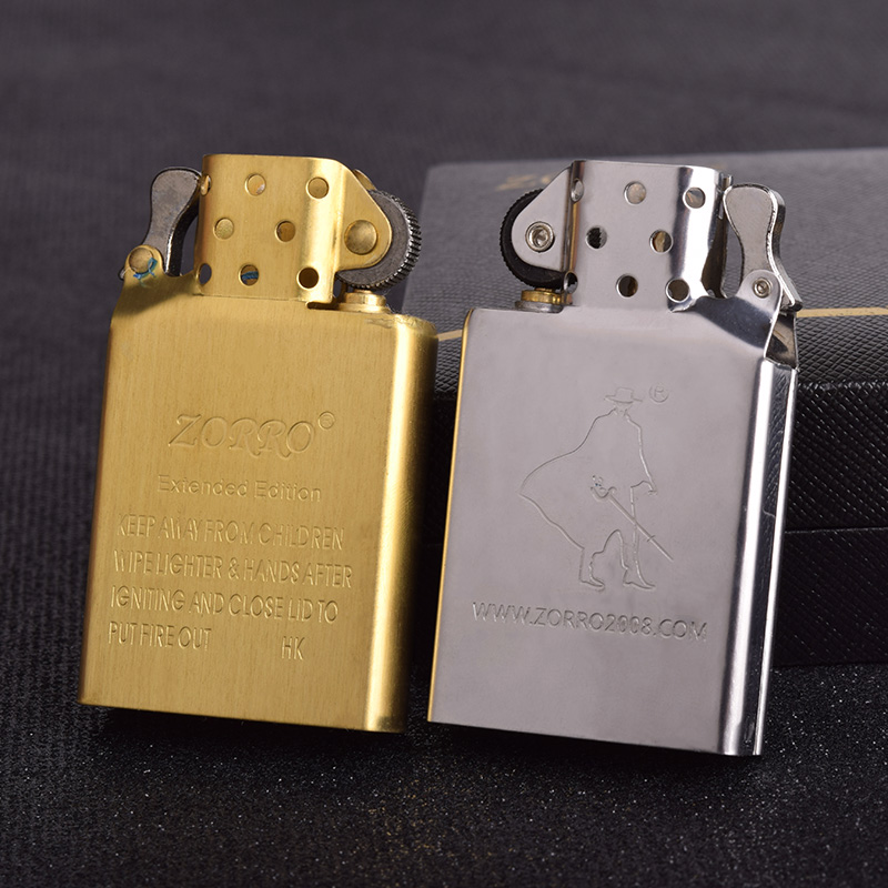 Quercia佐罗ZC7煤油打火机内胆902加长版黄铜机芯大容量内胆配件