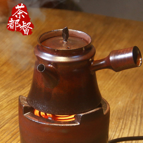 明德园手拉砂铫壶电陶炉煮茶烧水