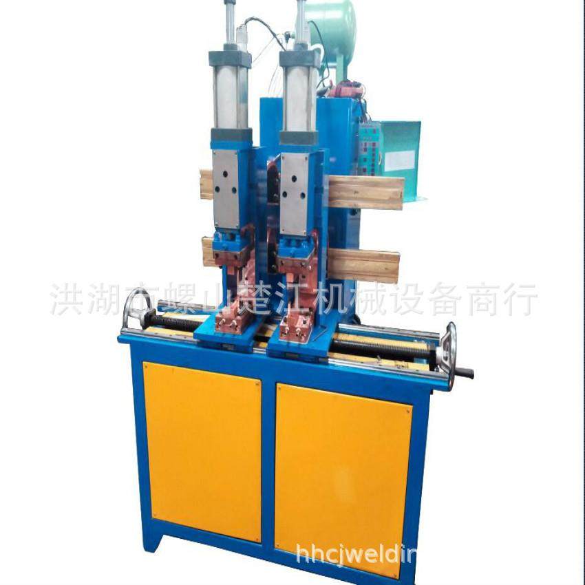 空调支架板气动点焊机 抽屉导轨双机头点凸焊接机 燃气灶碰焊机