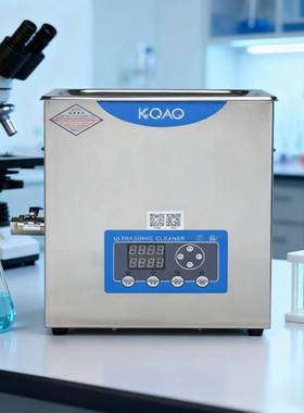 台式双频数控超声波清洗器KQ-600SPDE 超声频率28/40KHz 容量30L