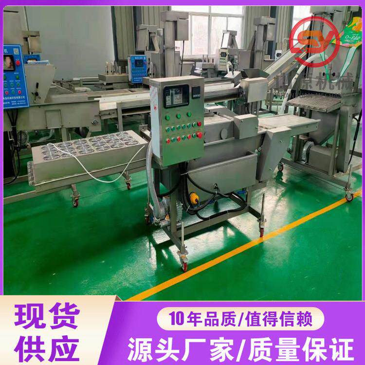 铜锣烧蛋糕裹巧克力设备 奶香面包片淋浆机 全自动带加热上浆机