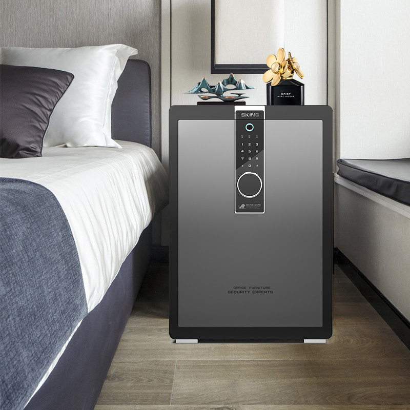 胜狮2026新款保险柜家用小型防盗密码保险箱隐藏式隐形办公室迷你入衣柜床头柜一体搬不走看不出来家庭嵌入式