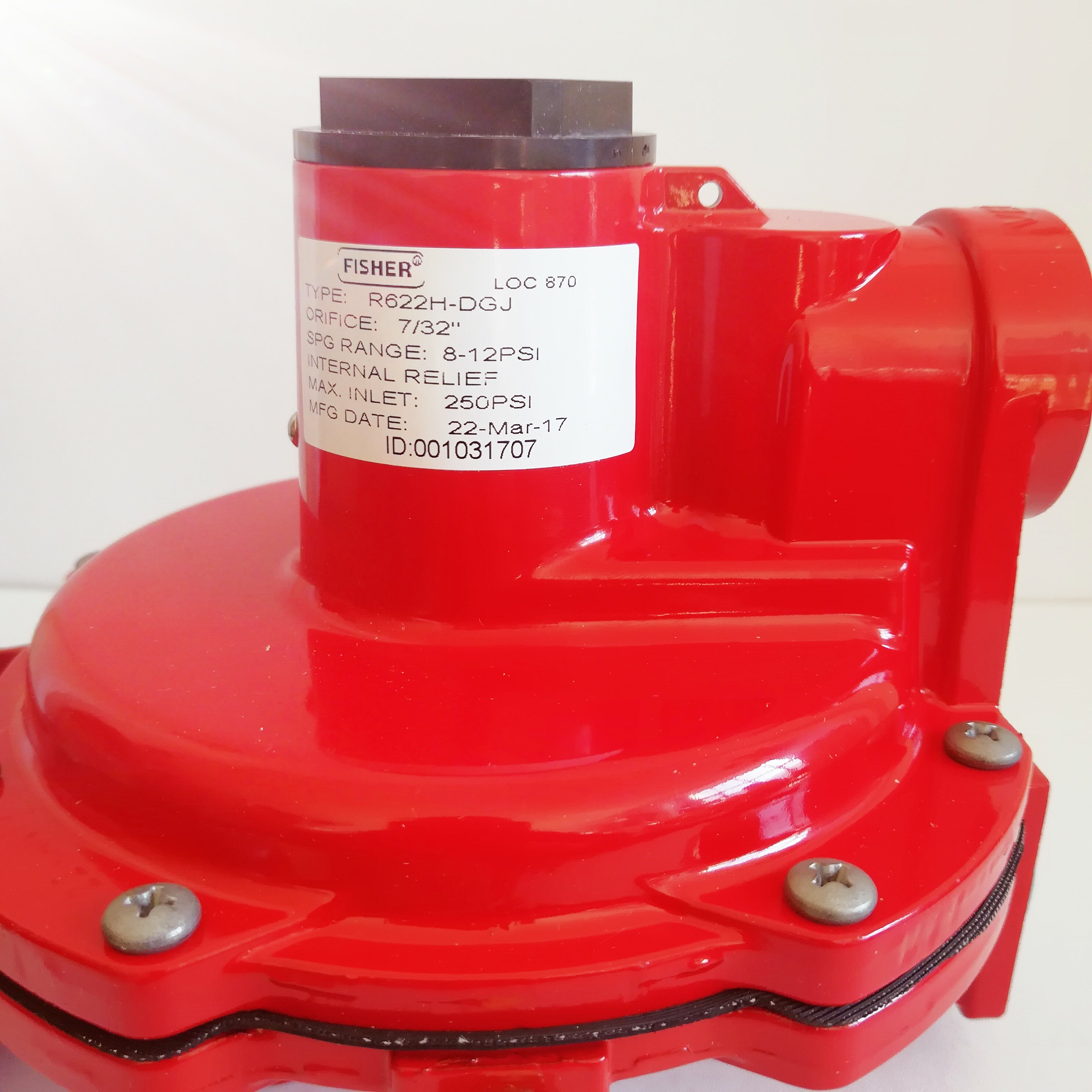 fisher费希尔减压阀rr622h-dgj液化气一级调压阀dn20中压阀