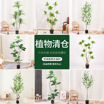 仿真绿植轻奢室内装饰高端盆栽