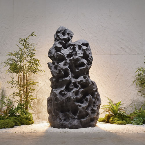 仿真太湖石室内假山石造景摆件