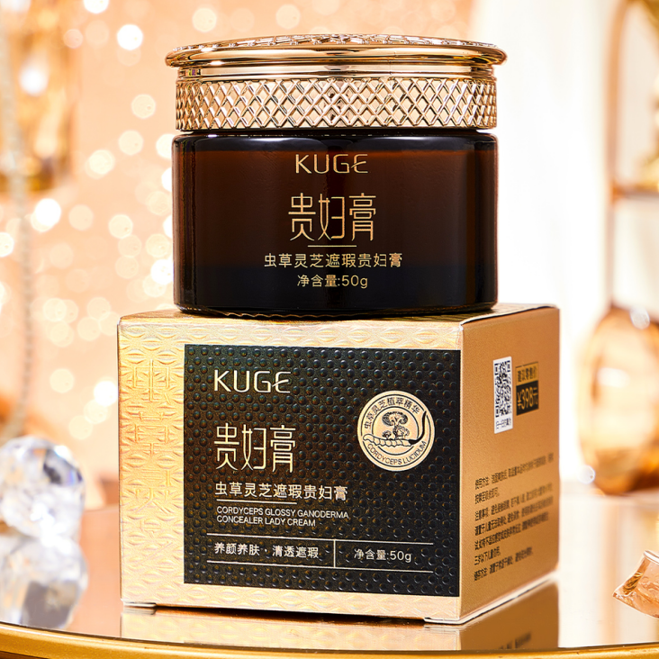 KUGE滋润保湿养肤虫草灵芝贵妇膏