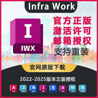 InfraWorks软件正版官方账号激活授权许可证2025 2022-2023