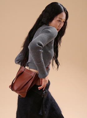 RABEANCO/SONJA苏雅托特包迷你hobo包斜挎包女通勤包美拉德手提包