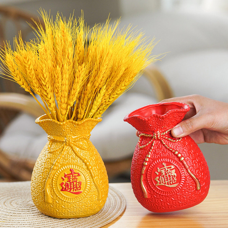 复古陶瓷花瓶摆件创意简约水培插花花器开业乔迁礼品电视柜装饰品,鲜花速递/花卉仿真/绿植园艺,花瓶,淘宝优惠券,粉丝福利购,淘宝优惠卷