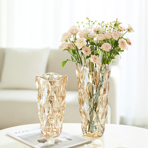 经典百搭花瓶 玫瑰/百合/富贵竹