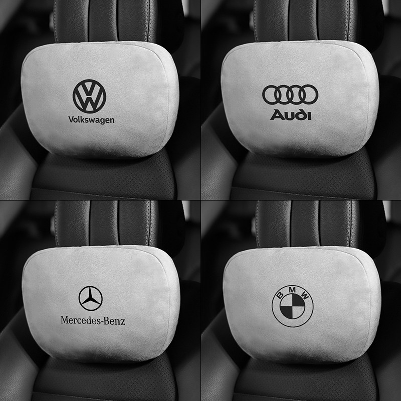 鹿皮绒汽车头枕迈巴赫颈椎枕头车载大众车用座椅车载靠枕护颈枕,汽车用品/电子/清洗/改装,头枕,淘宝优惠券,粉丝福利购,淘宝优惠卷