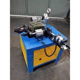 全自动钢管加热封口机 40型金属管子高频封口机 钢管端收口机
