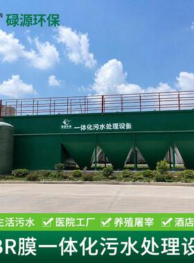 MBR膜一体化污水处理设备碳钢农村生活废水地埋式污水处理设备