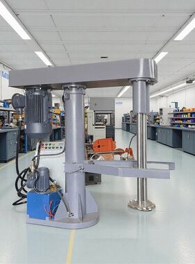 供应广东油压升降分散机 高剪切液体搅拌机变频可调速0-1440转